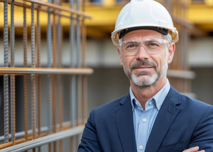 Engineer of Record on Construction Site