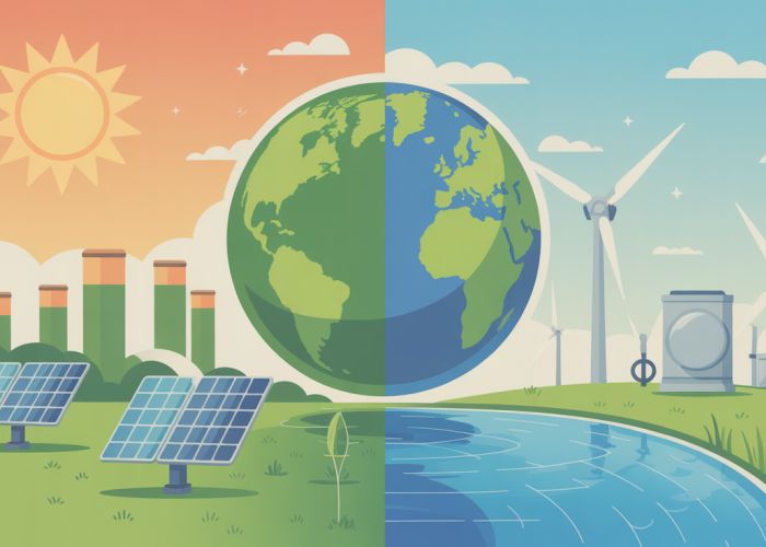 Renewable and Nonrenewable Energy Sources: Similarities