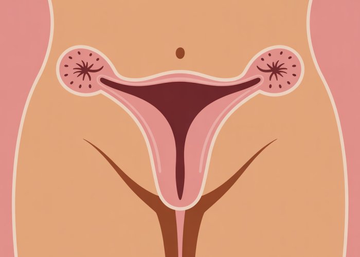 Diverse labia shapes and sizes illustrated in a welcoming and educational manner.