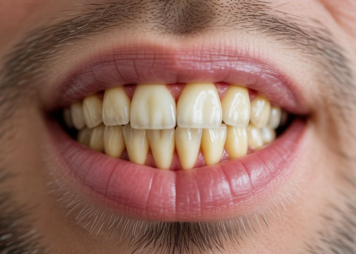 Human hard palate showing its ridged surface, highlighting its role in speech and food manipulation.