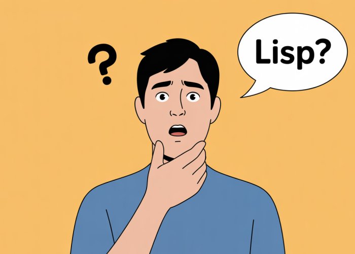 Confused person wondering why their voice suddenly sounds like a lisp.