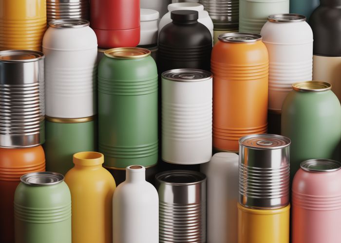 Examples of objects with cylindrical faces: cans, bottles, pipes.